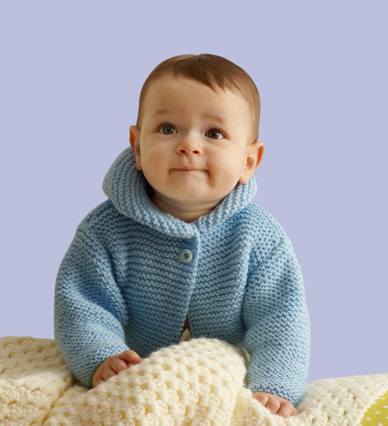 Storybook Baby Hoodie Pattern (Knit)