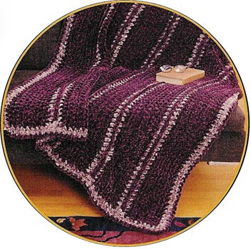 Strip Throw Pattern (Knit)
