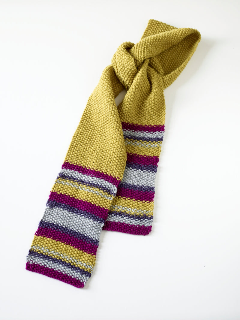 Striped Scarf (Knit) - Version 3
