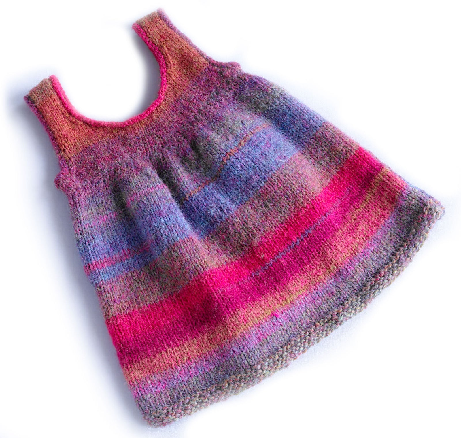 Sweet Sweater Dress Pattern (Knit) Lion Brand Yarn