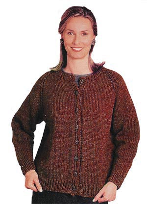 Top Down Cardigan Pattern (Knit)