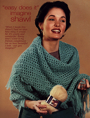Triangle Knit Shawl Pattern (Knit)