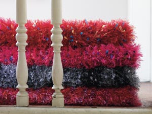 Tropical Delight Fabulous Fur Rug Pattern (Knit)