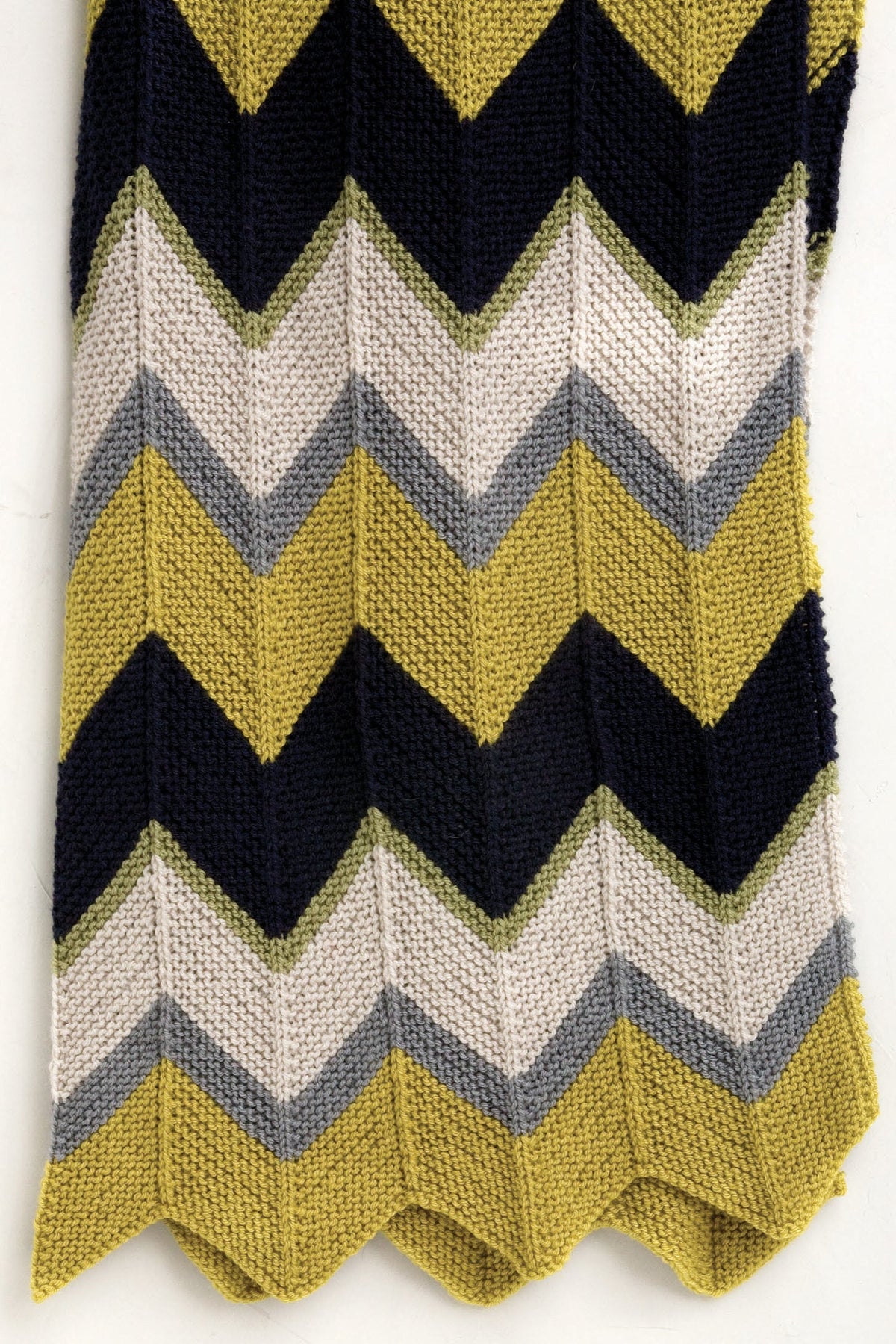 Updated Ripple Afghan (Knit) Lion Brand Yarn