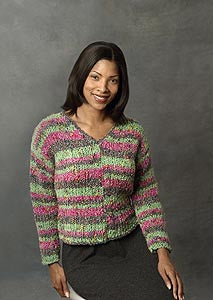 V Neck Sweater Pattern (Knit)