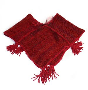 Wee Poncho Pattern (Knit)