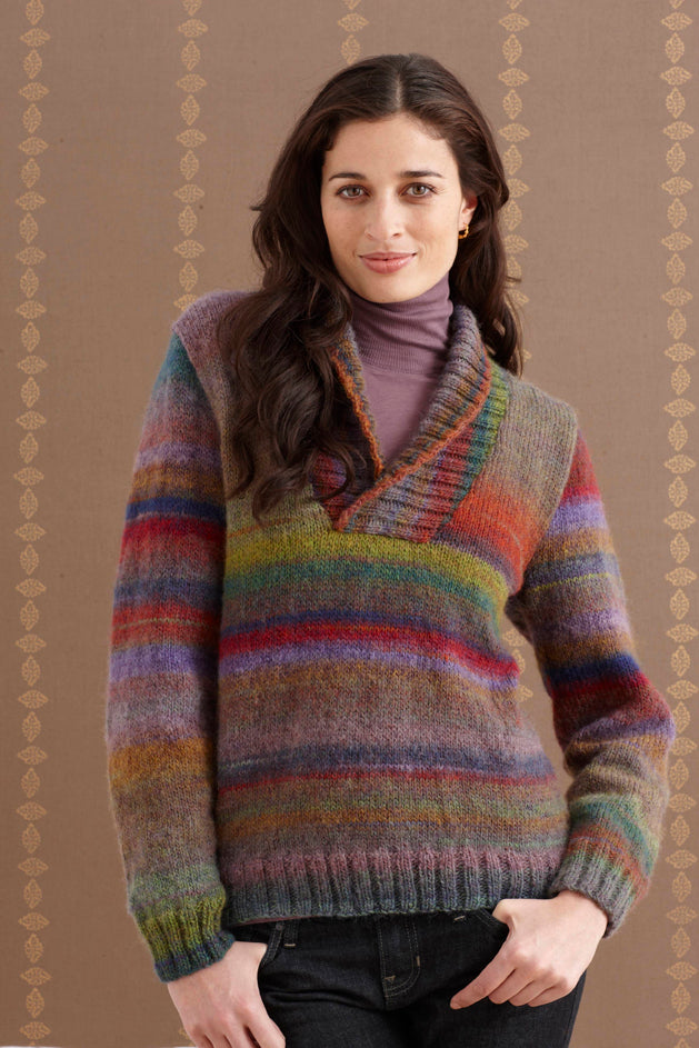 Wisteria Shawl Collar Pullover (Knit)