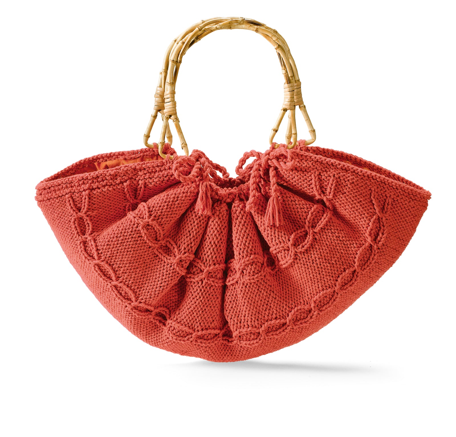 Wooden Handle Tote (Knit) – Lion Brand Yarn