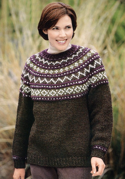 Yoke Sweater Knit Pattern (Knit)