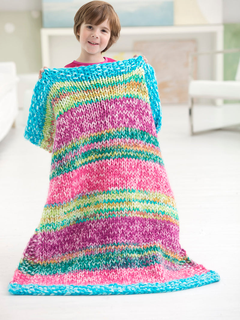 Radiant Baby Afghan (Knit)
