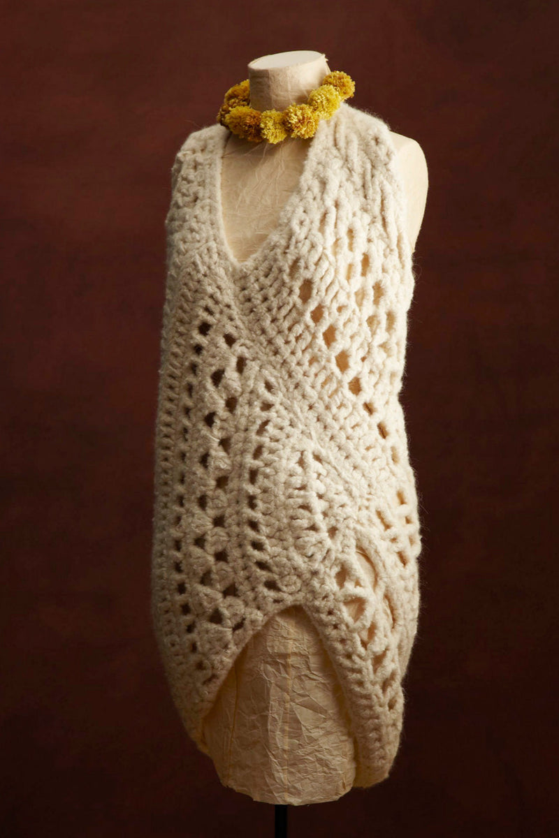 Crochet Hand-Felted Dress Lion Brand Yarn Crochet Hand-Felted Dress Lion Brand Yarn