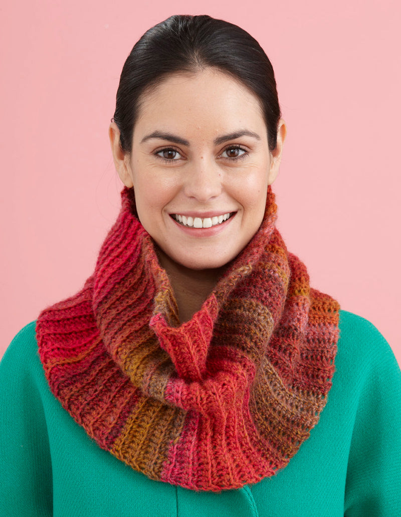 Fast And Easy Cowl (Crochet) - Version 21