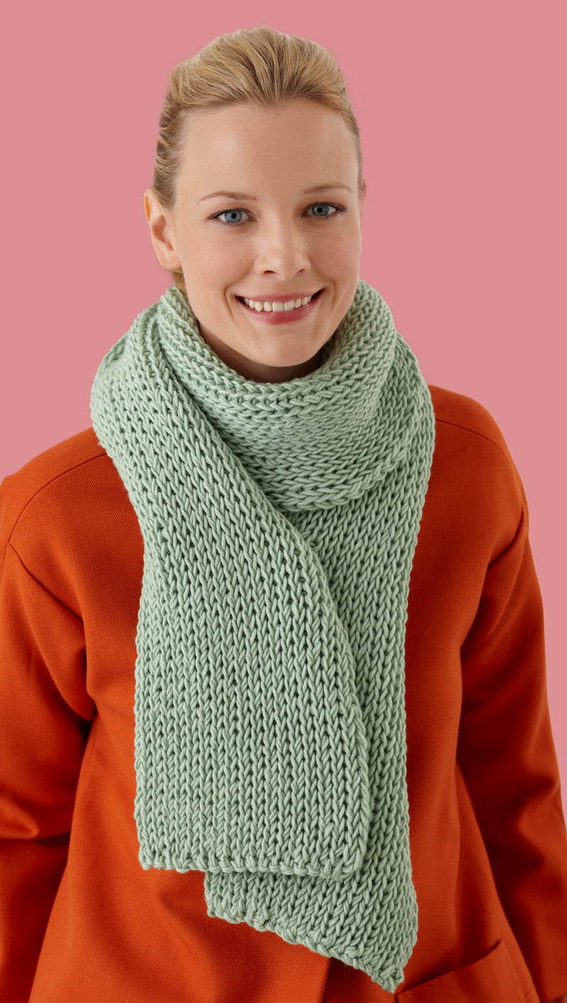 Loom Double Knit Scarf