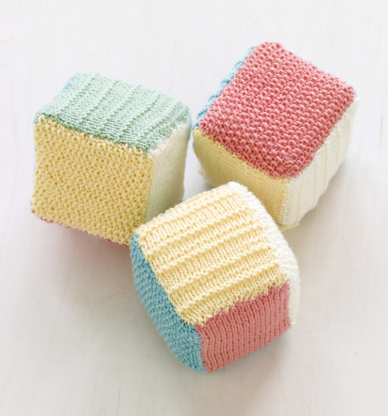 Loom Knit Baby Blocks Pattern - Version 2