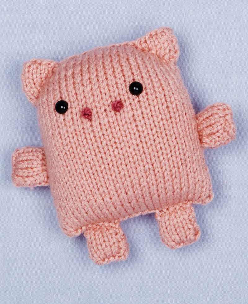 Loom Knit Pig Pattern - Version 1