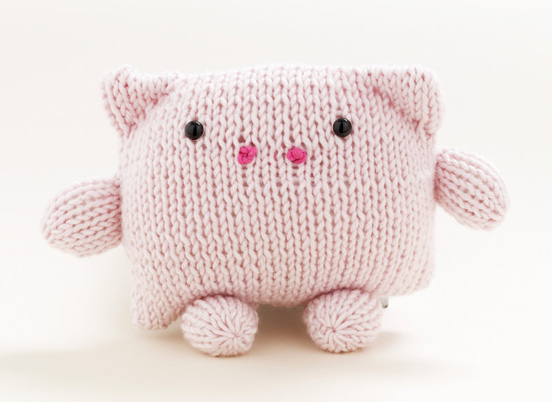 Loom Knit Pig Pattern - Version 2
