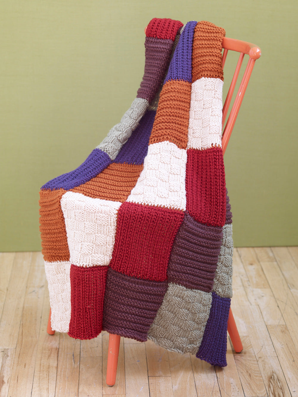 Loom Knitting Blanket & Afghan Patterns
