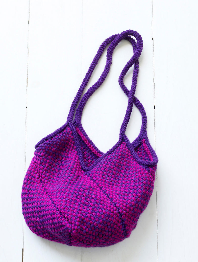 Loom Woven And Knit Bag - Version 1