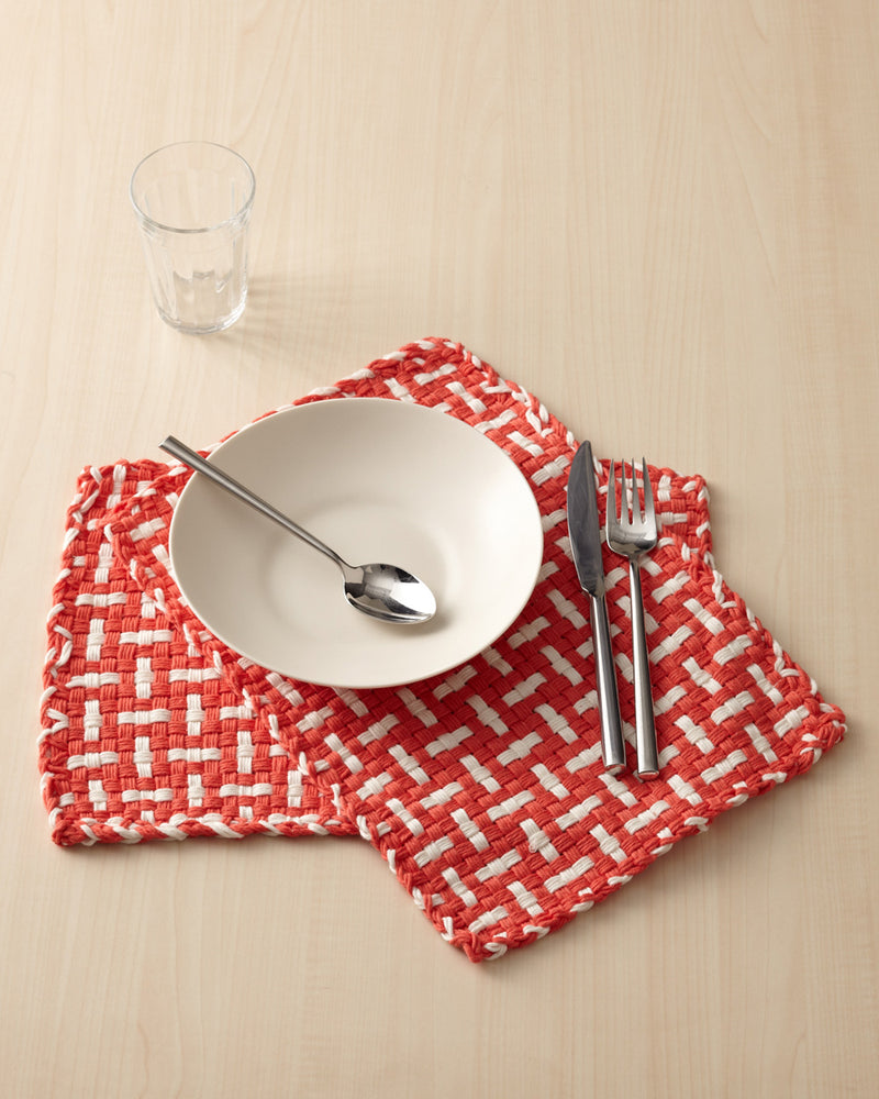 Loom Woven Placemats (Loom-Weave) - Version 1