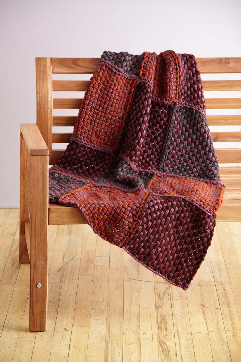 Loom Woven Small  Afghan (Loom-Weave)