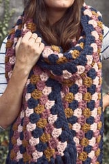 Color Pop Super Scarf (Crochet) thumbnail