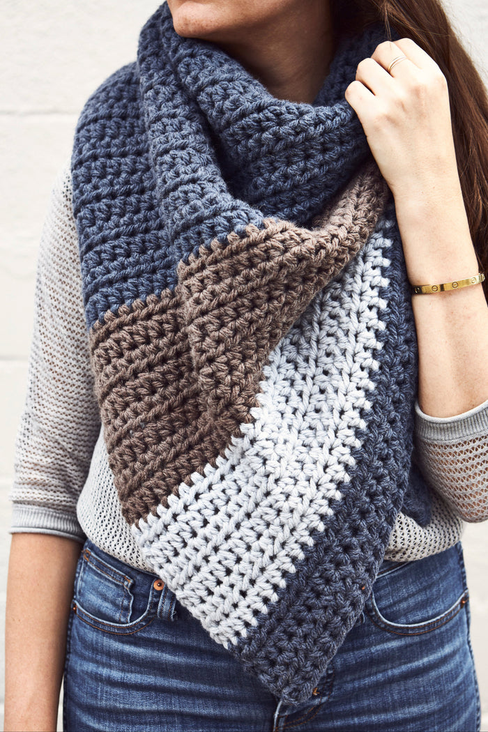 Racer Wrap (Crochet) – Lion Brand Yarn