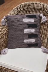 Sliding Doors Throw Pillow (Crochet) thumbnail