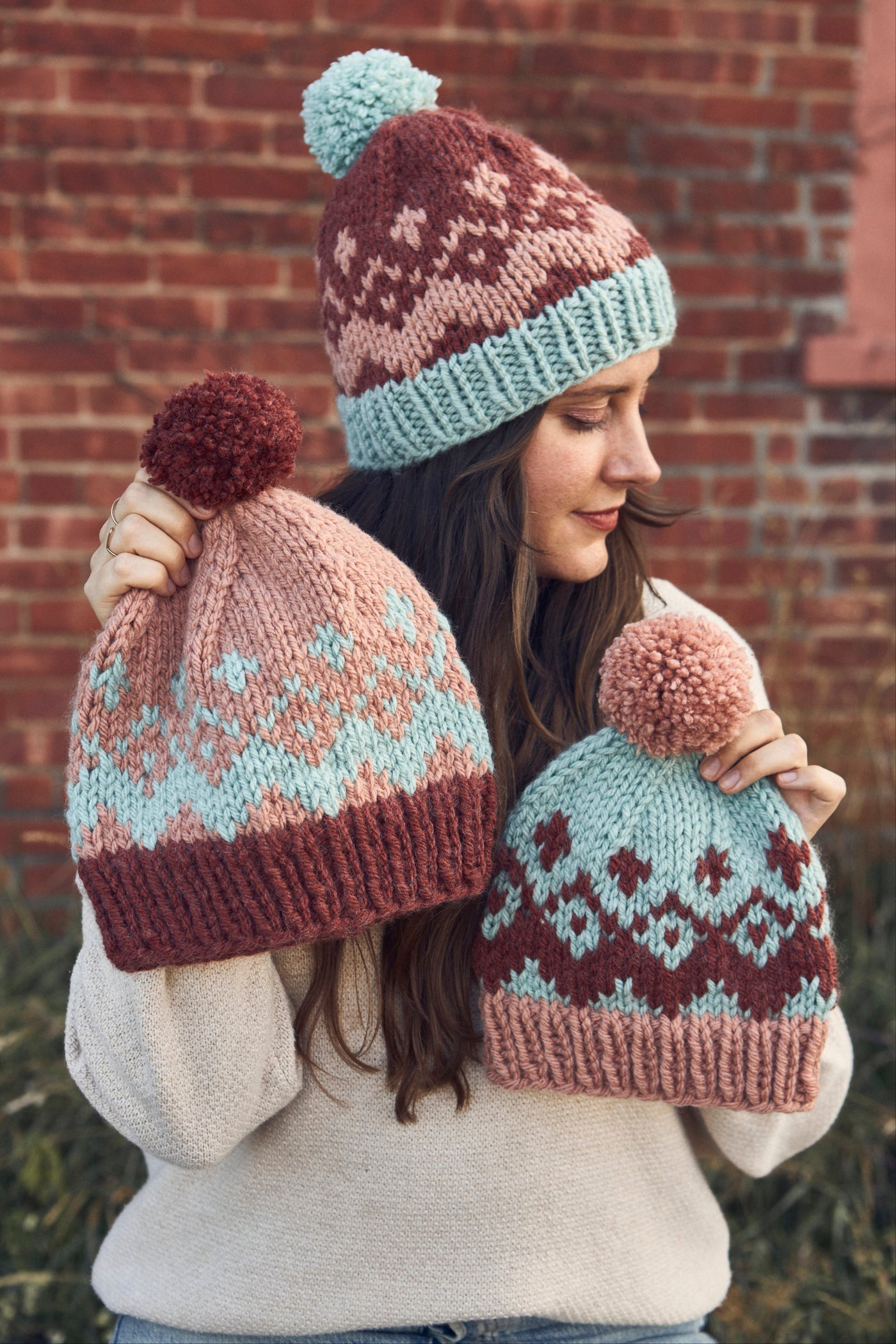 Trio Toboggan (Knit) Lion Brand Yarn