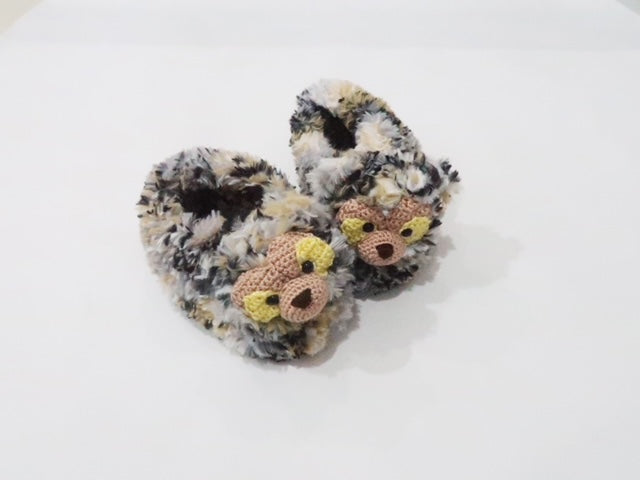 Wolverine Slippers (Crochet)