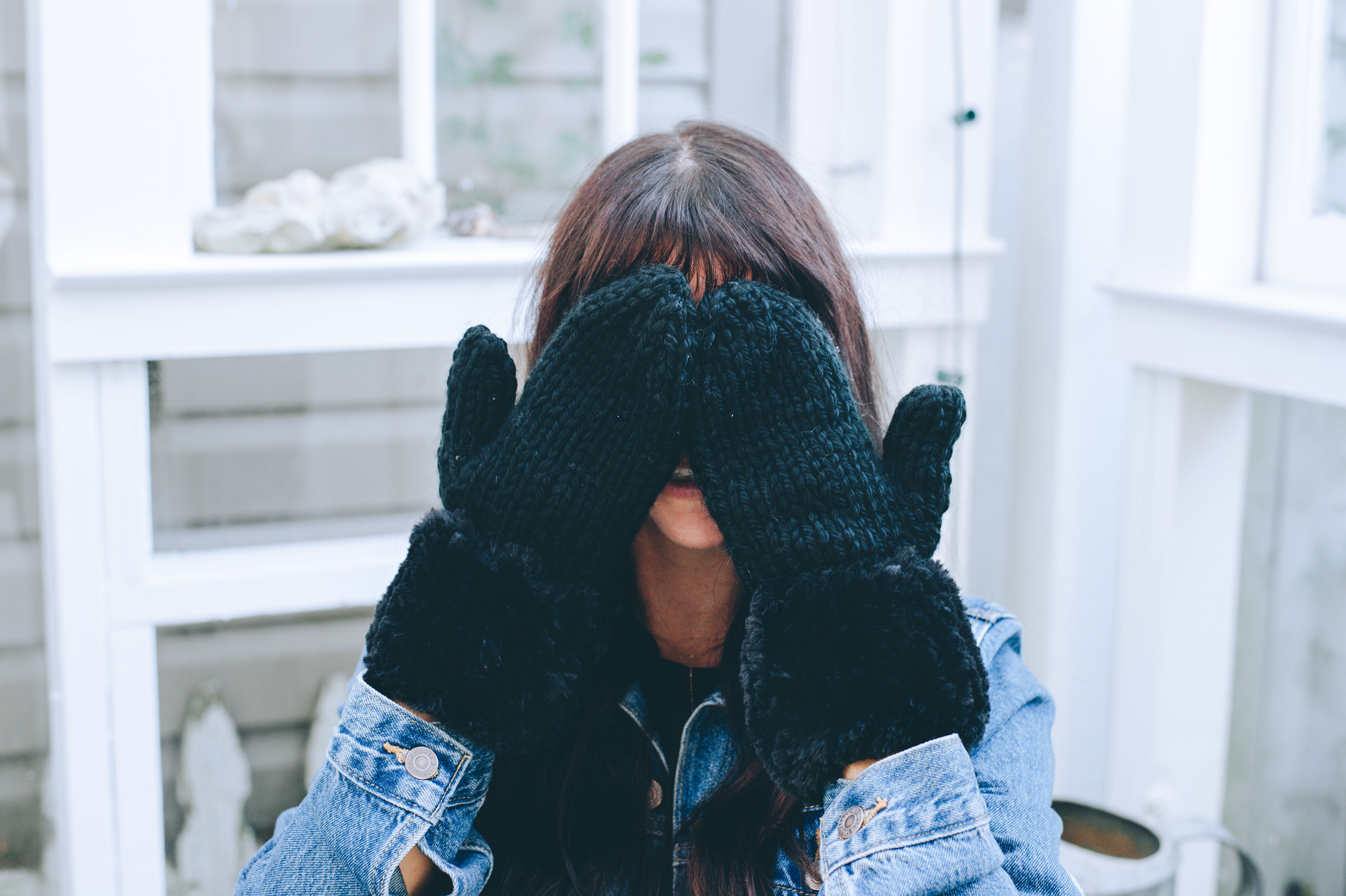 Juneau Knit Mittens Lion Brand Yarn