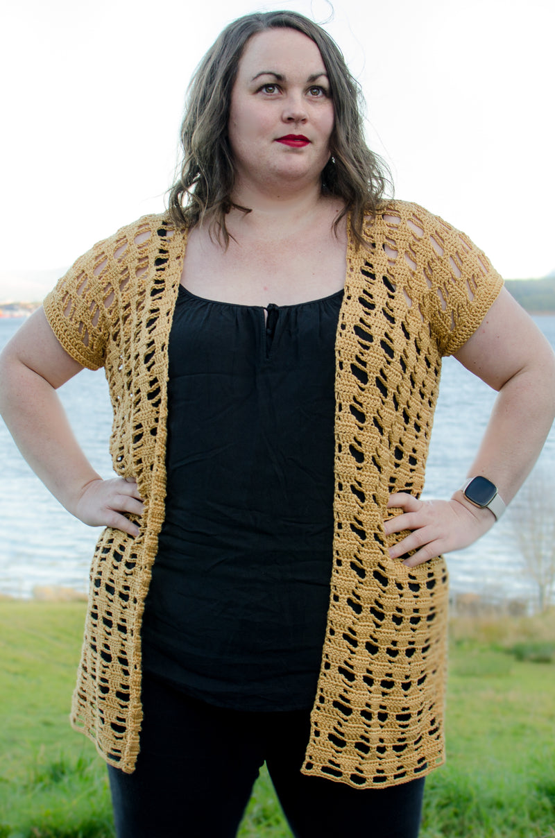 Lace Summer Cardigan (Crochet)