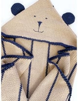 Cuddle Bear Hooded Lovey (Crochet) thumbnail