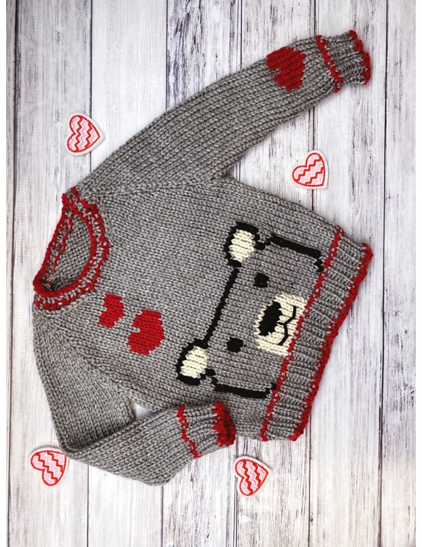 Beary in Love Sweater (Knit)