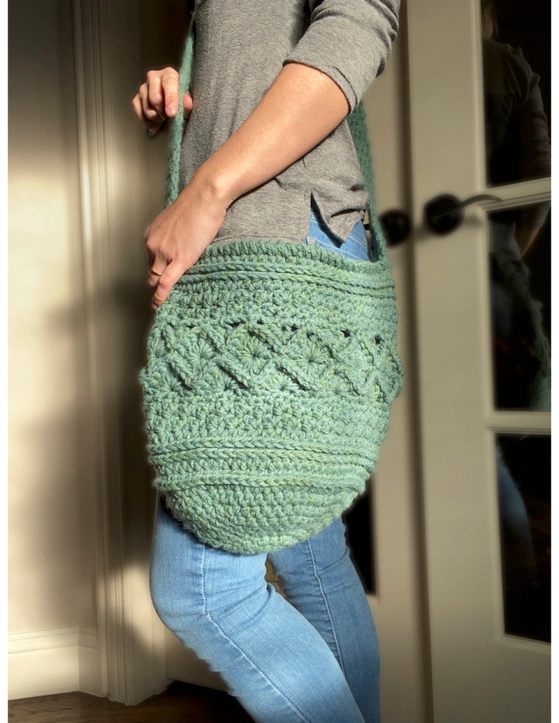 PAVILIA Knitting Bag Yarn Storage Tote, Large Crochet Organizer Bag, Yarn  Storage Holder for Crocheting Knitter, Knitting Project Bag, Crochet  Accessories Set, Gifts For Crochet Lovers, Charcoal Grey - Walmart.com