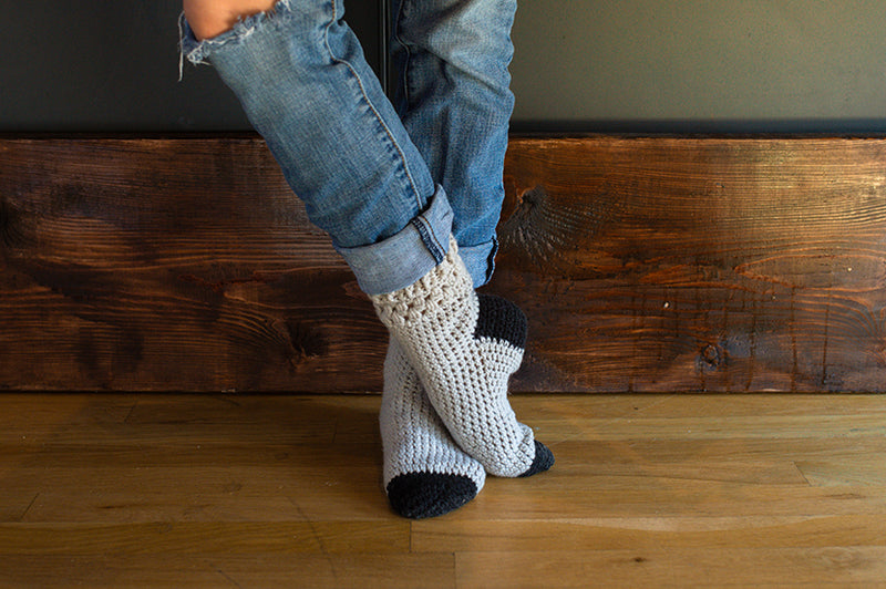 Rosalind Crochet Socks