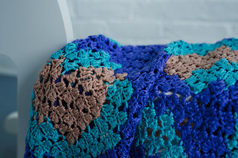 Leopard Print C2C Baby Blanket (Crochet)