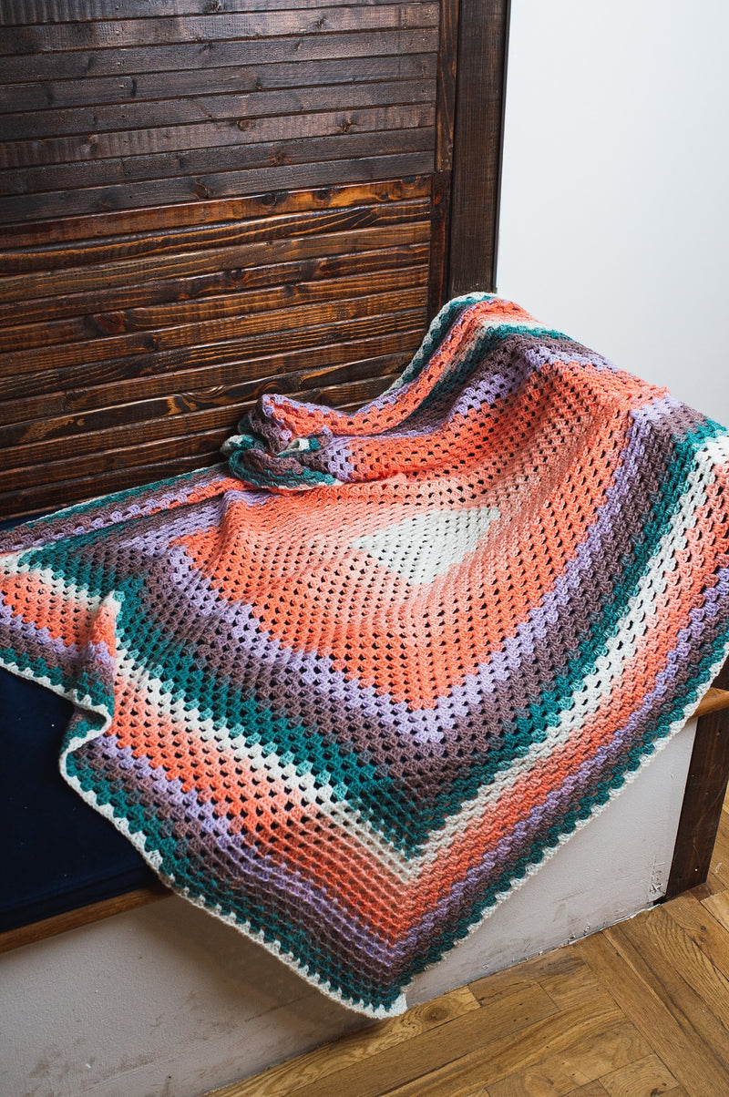 Rhyolite Granny Blanket (Crochet)