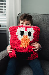 Elmo Smile Pillow (Crafts) thumbnail