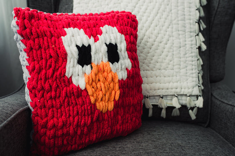 Elmo Eyes Pillow (Crafts)
