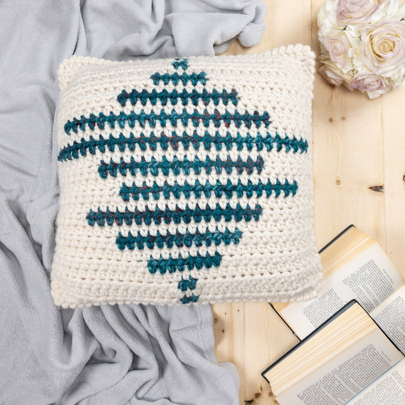 Geo Pillow (Crochet)