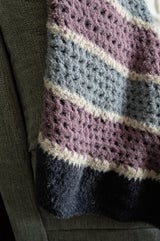 Jasper Striped Blanket (Crochet) thumbnail