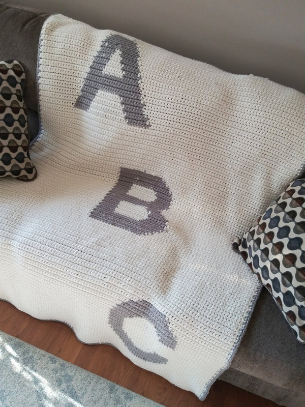 ABC Throw (Crochet)