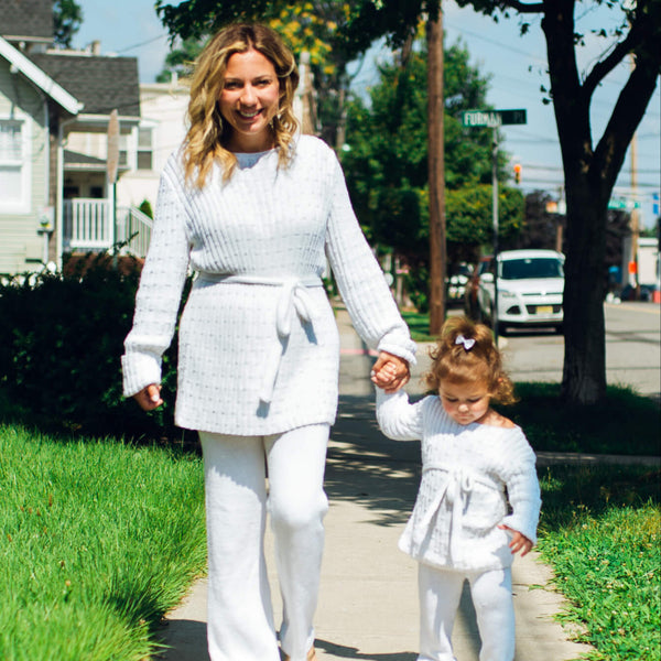 即日発送ホワイトMary knit pants andmary andmary Mary knit pants ivory