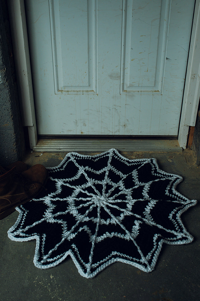 Spiderweb Mat (Crochet)