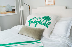 Café Tropical Pillow (Knit)