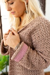 Marla Long Cardigan (Crochet) thumbnail