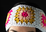 Granny Square Headband (Crochet) thumbnail