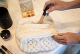 Cabled Makeup Bag (Knit) thumbnail