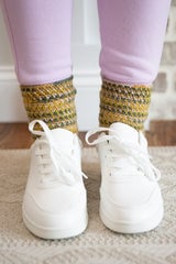 Moss Stitch Socks (Crochet) thumbnail
