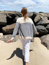 Coastal Striped Cardigan (Knit) thumbnail